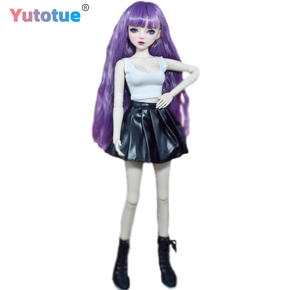 YUTOTUE 22 inch Height Female Doll Large BJD Toy with Vest Skirt Shoes Curly Hair Wig Full Set Gift
YUTOTUE 22 inch Height Female Doll Large BJD Toy with Vest Skirt Shoes Curly Hair Wig Full Set Gift