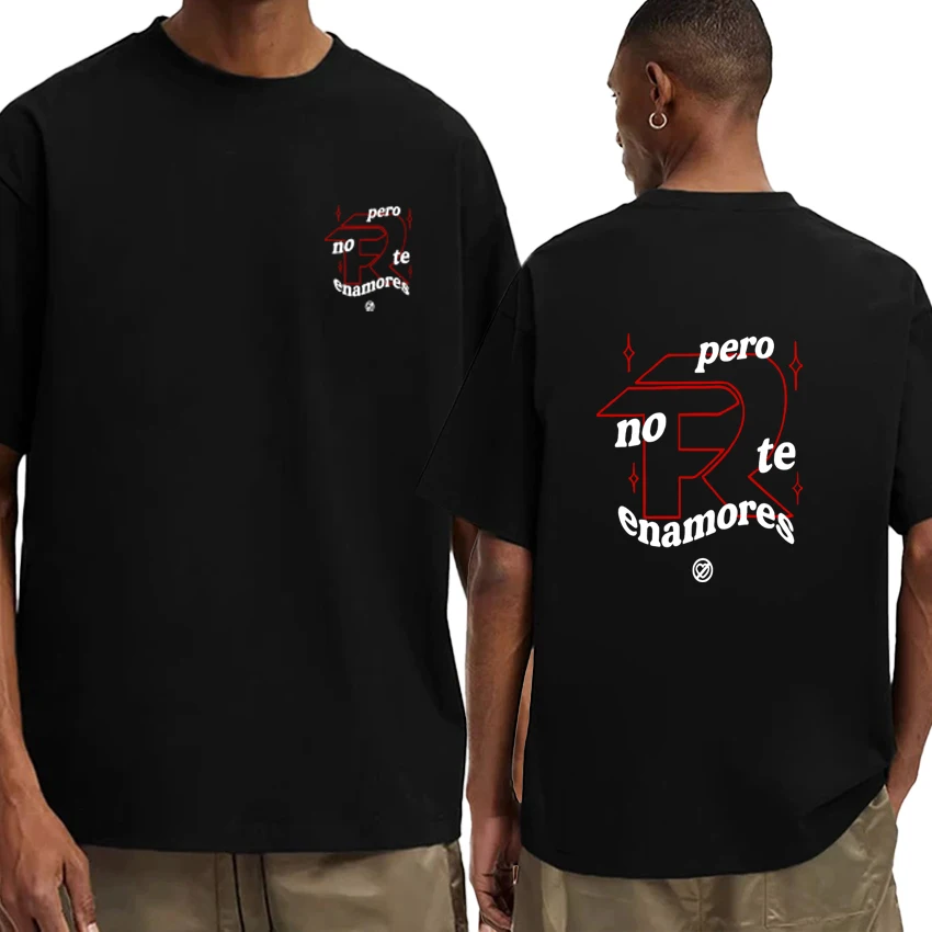 Fuerza Regida Pero No Te Enamores Tour Fashion Oversized t-shirt Casual Bodywarmer Hip Hop Tee shirt Unisex 100% Cotton T shirt
Fuerza Regida Pero No Te Enamores Tour Fashion Oversized t-shirt Casual Bodywarmer Hip Hop Tee shirt Unisex 100% Cotton T shirt