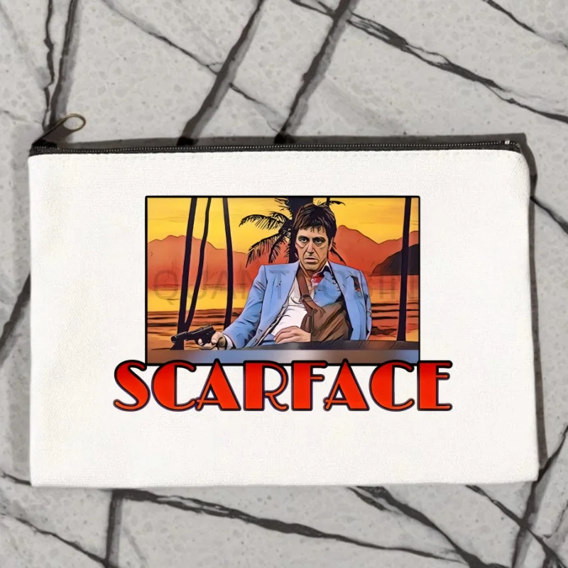 Tony Montana the world is yours say hello to my little friend Canvas Pouch Slogan Canvas Bag Funny Cosmetic Zipped Pencil
Tony Montana the world is yours say hello to my little friend Canvas Pouch Slogan Canvas Bag Funny Cosmetic Zipped Pencil