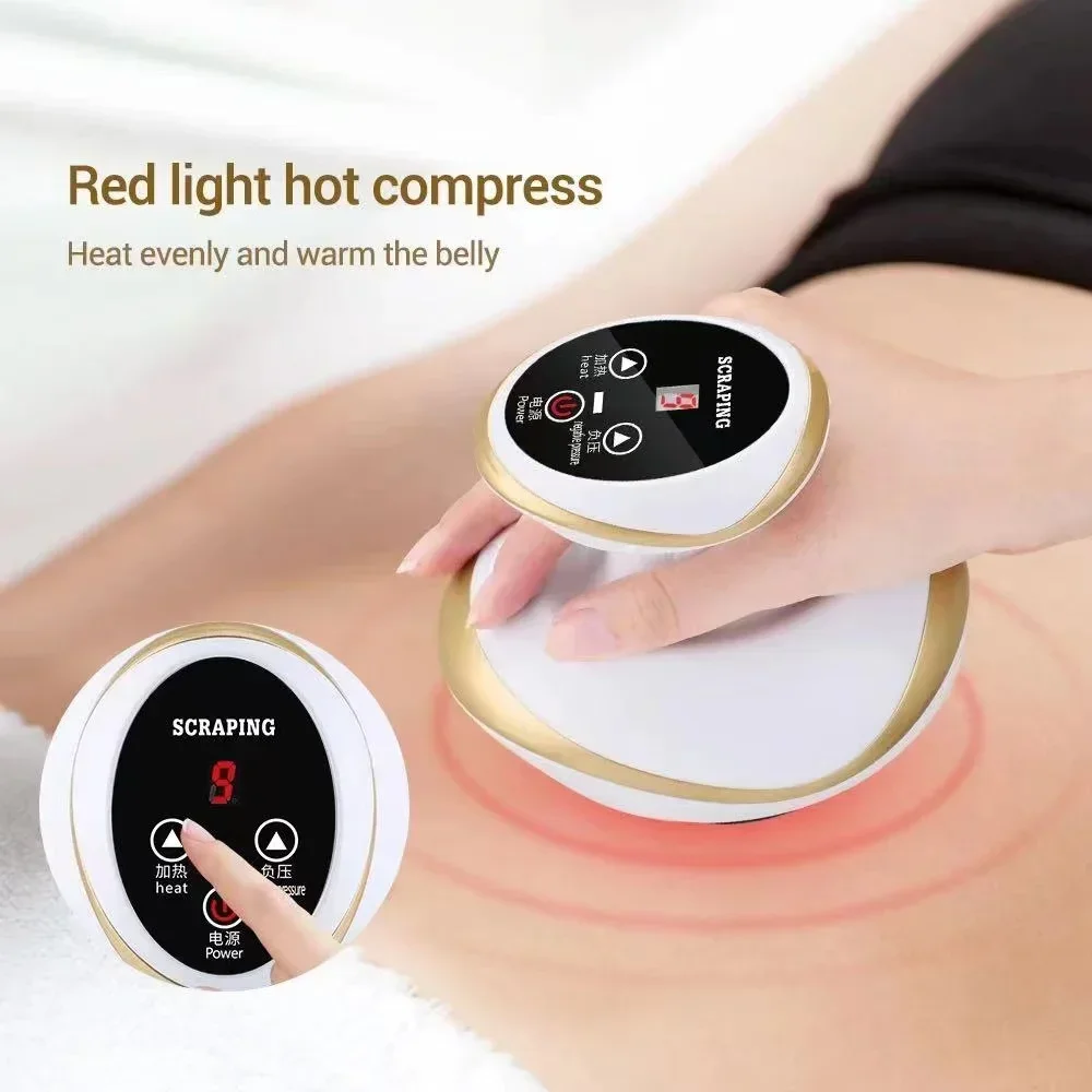 Home Electric Guasha Scraping Massage Cupping Body Massager Vacuum Cans Suction Cup Heating Fat Burner Anti-cellulite Massager
Home Electric Guasha Scraping Massage Cupping Body Massager Vacuum Cans Suction Cup Heating Fat Burner Anti-cellulite Massager