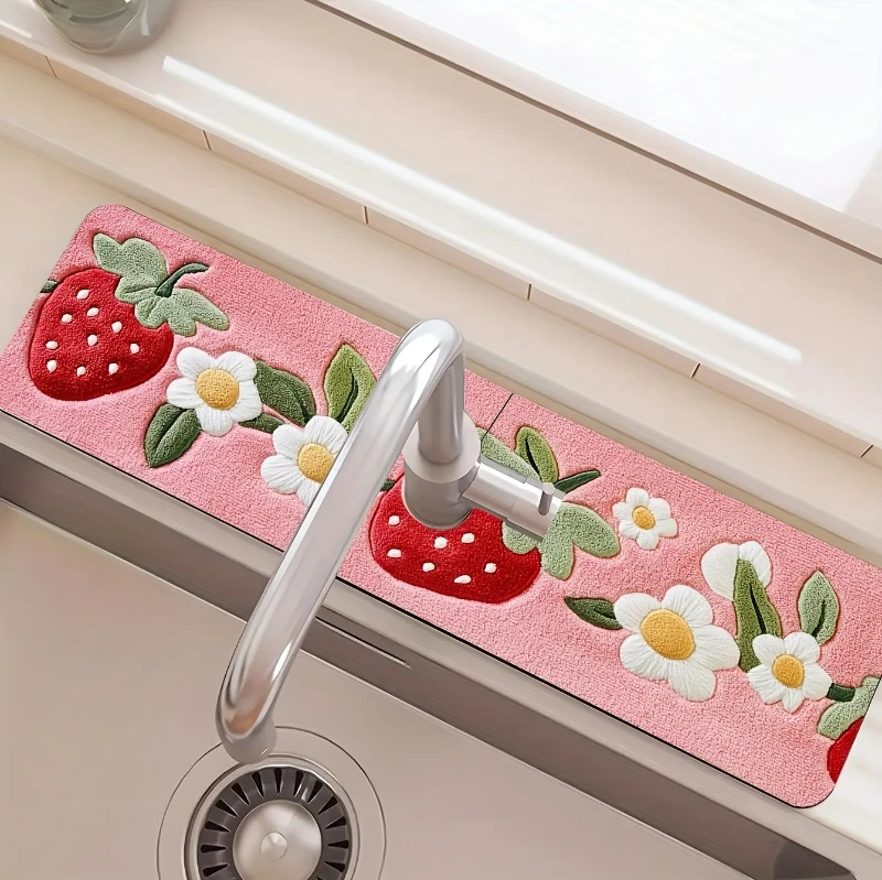 Drainage Pad Bathroom Kitchen Faucet Drip Mat Wash Basin Sink Splash Proof Draining Pad Table Heat Insulation Protector
Drainage Pad Bathroom Kitchen Faucet Drip Mat Wash Basin Sink Splash Proof Draining Pad Table Heat Insulation Protector