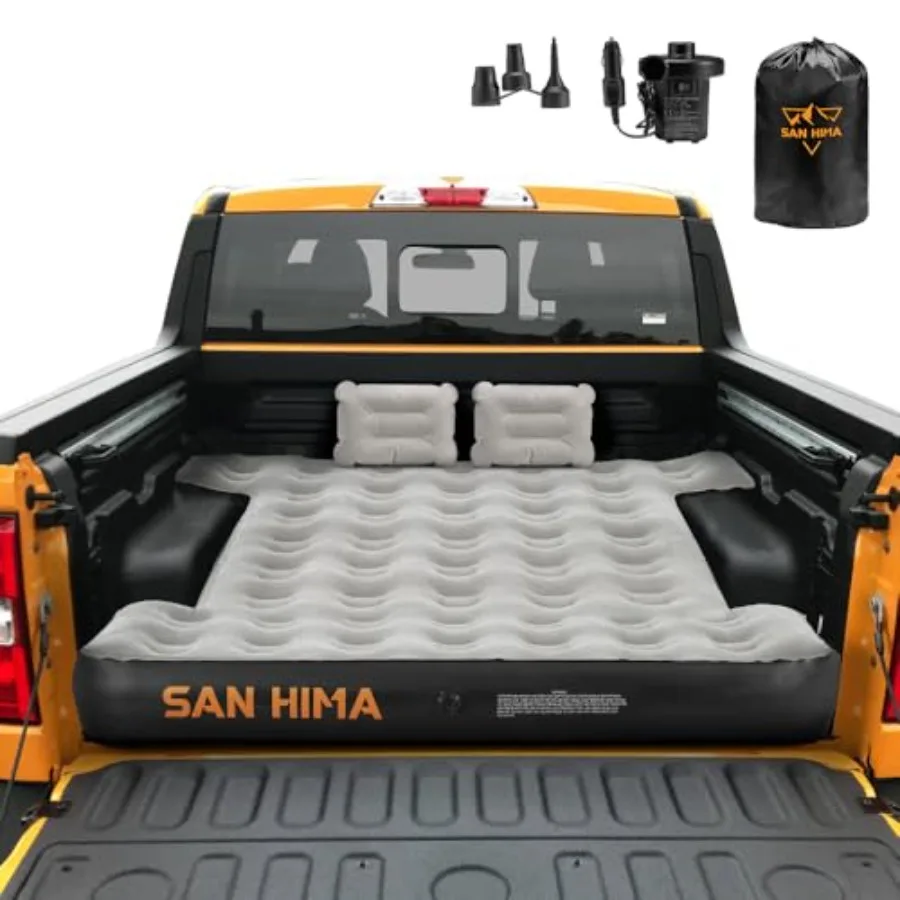 Air Mattress for Full Size Short Inflatable Pickup Mattress with Electric Pump and Carry Bag Waterproof PVC Camping Air Mattres
Air Mattress for Full Size Short Inflatable Pickup Mattress with Electric Pump and Carry Bag Waterproof PVC Camping Air Mattres