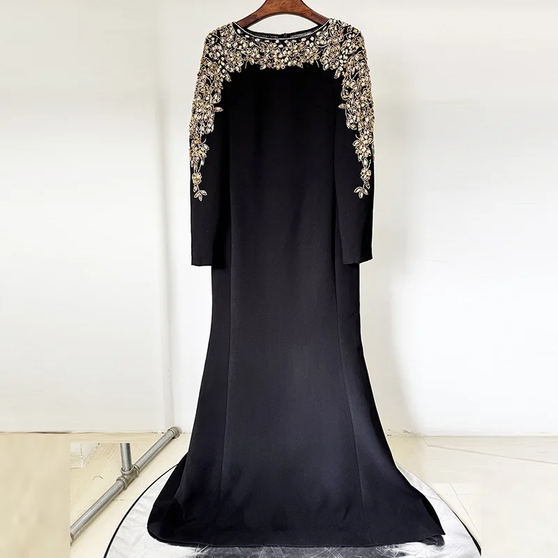 European American celebrity fashion midi dress mesh patchwork beading rhinestone ropa mujer vestidos blazer mujer blazer femmes
European American celebrity fashion midi dress mesh patchwork beading rhinestone ropa mujer vestidos blazer mujer blazer femmes