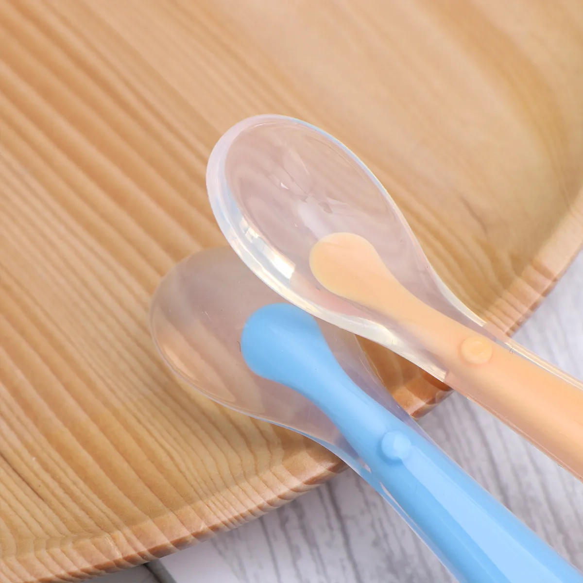 3 Pcs Childrens Spoons Baby Weaning Cutlery Children's Silicone Tableware Training Eating Utensils
3 Pcs Childrens Spoons Baby Weaning Cutlery Children's Silicone Tableware Training Eating Utensils