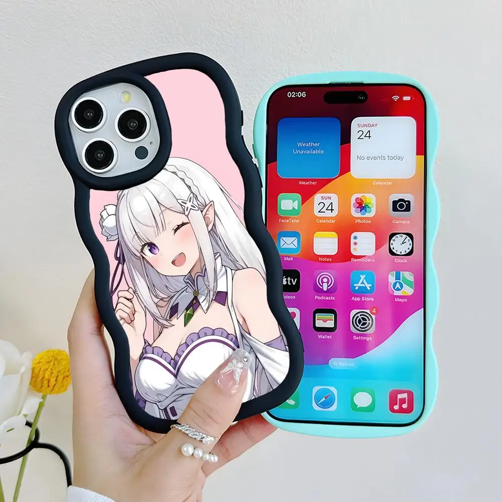 Чехол для телефона ReZero Emilia Waifu для iPhone 17 16 15 14 13 12 11 Air Pro Max Plus, с волнистым краем, из ТПУ, разноцветный, красивый
Чехол для телефона ReZero Emilia Waifu для iPhone 17 16 15 14 13 12 11 Air Pro Max Plus, с волнистым краем, из ТПУ, разноцветный, красивый