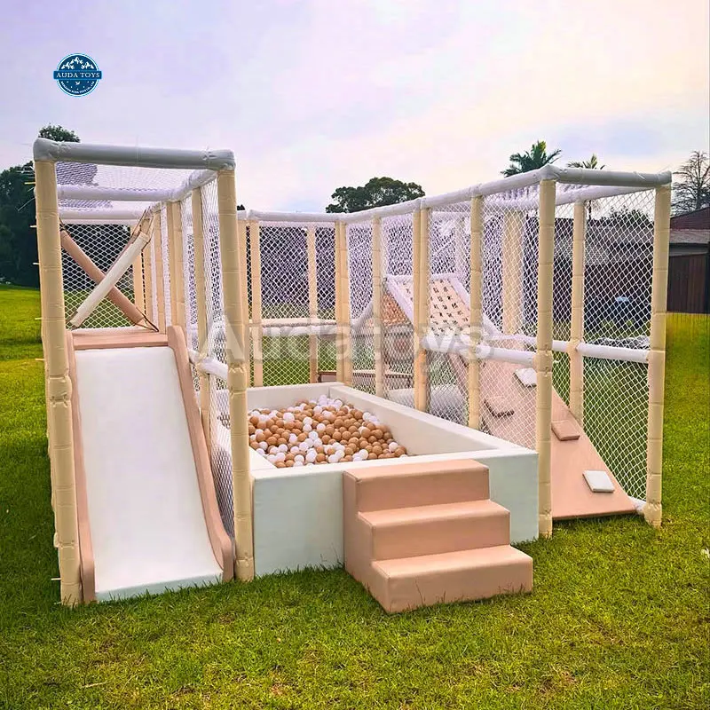Commercial Montessori Indoor Playground Equipment Soft Play Area Kids Cafe Metal Foam Construction Age 3-12 20 Kids Capacity
Commercial Montessori Indoor Playground Equipment Soft Play Area Kids Cafe Metal Foam Construction Age 3-12 20 Kids Capacity