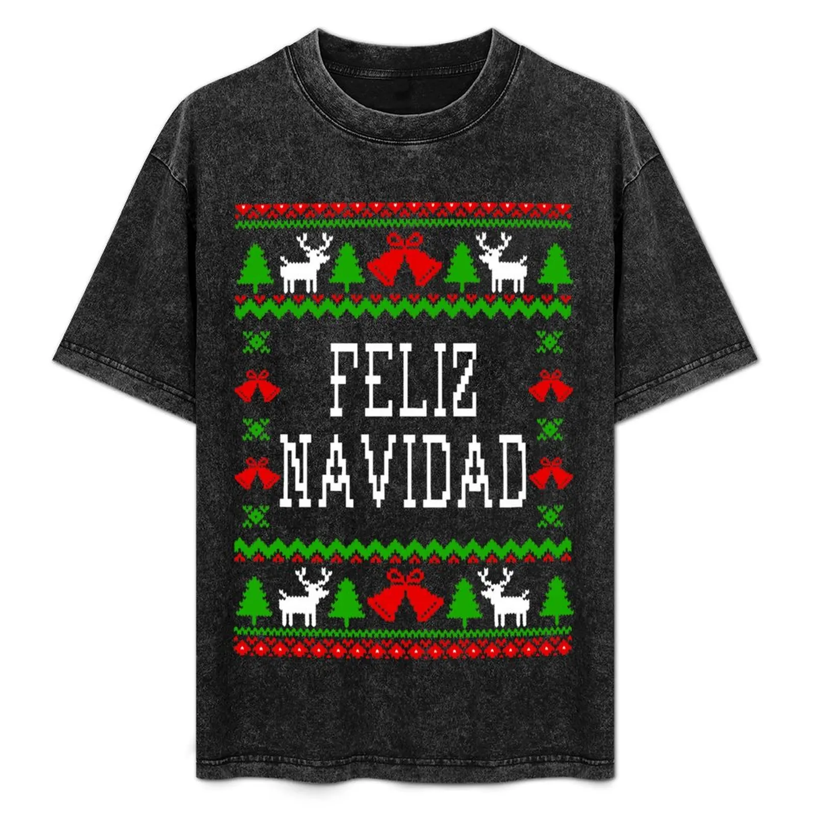 Feliz Navidad - Ugly Christmas Sweater Style T-Shirt Lightweight Running T-Shirt
Feliz Navidad - Ugly Christmas Sweater Style T-Shirt Lightweight Running T-Shirt