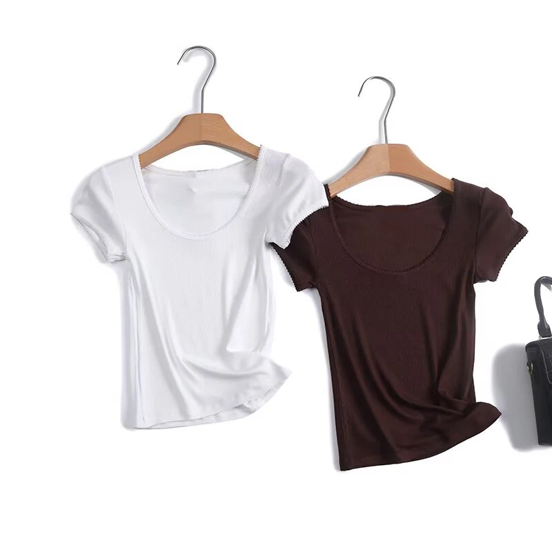 UNIZERA Women's T-shirt Fashionable Age Reducing Slimming and Sensual Casual Short Sleeve Style Spring New T-shirt
UNIZERA Women's T-shirt Fashionable Age Reducing Slimming and Sensual Casual Short Sleeve Style Spring New T-shirt