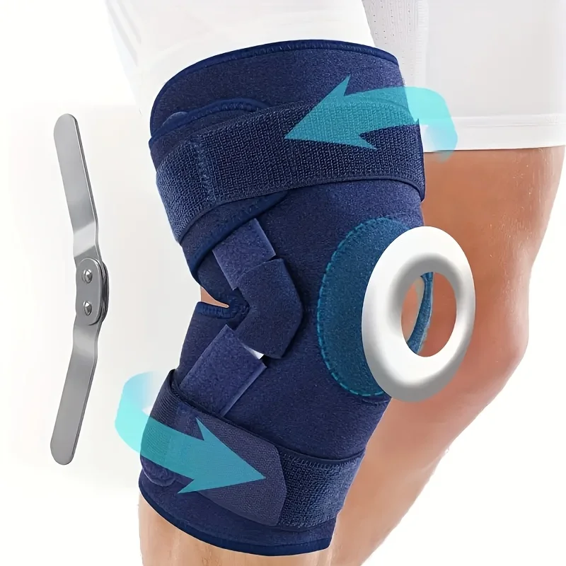 1PC Adjustable Knee Brace with Side Stabilizers & Silicone Cushion Breathable for Sports Protection
1PC Adjustable Knee Brace with Side Stabilizers & Silicone Cushion Breathable for Sports Protection
