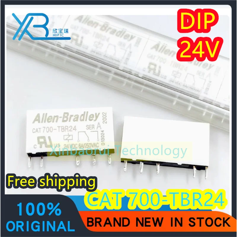 (5/30pieces) Brand new CAT 700-TBR24 relay 5 feet 24VDC 6A APF30224 100% brand new original electronics spot Free shipping
(5/30pieces) Brand new CAT 700-TBR24 relay 5 feet 24VDC 6A APF30224 100% brand new original electronics spot Free shipping