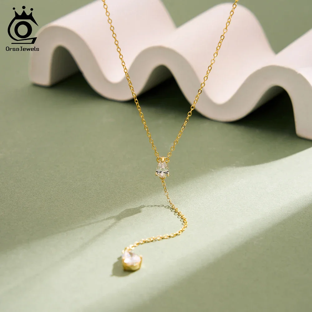 ORSA JEWELS Exquisite 925 Sterling Silver Choker Chain for Women Simple Y-Shape Stackable Summer Sexy Jewelry Accessorry BQN36
ORSA JEWELS Exquisite 925 Sterling Silver Choker Chain for Women Simple Y-Shape Stackable Summer Sexy Jewelry Accessorry BQN36