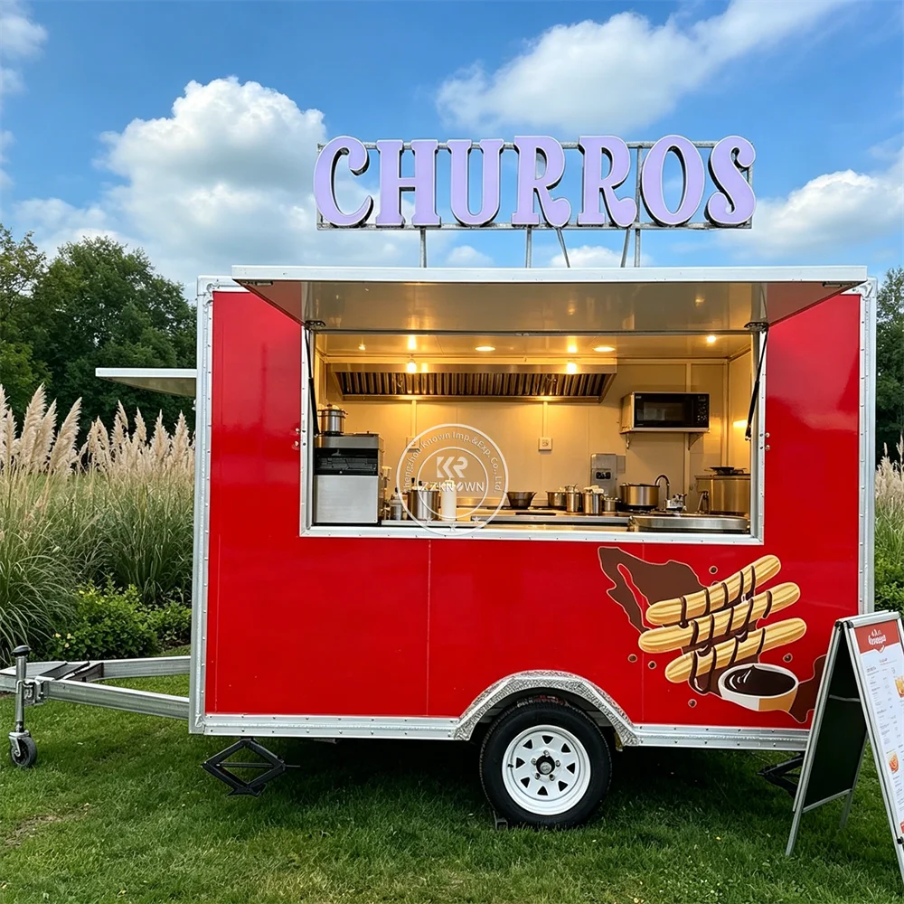 Mobile Ice Cream Truck Gourmet Burger Truck Pizza Trailer Custom Concession Hot Dog Food Trailer For Outdoor Catering
Mobile Ice Cream Truck Gourmet Burger Truck Pizza Trailer Custom Concession Hot Dog Food Trailer For Outdoor Catering
