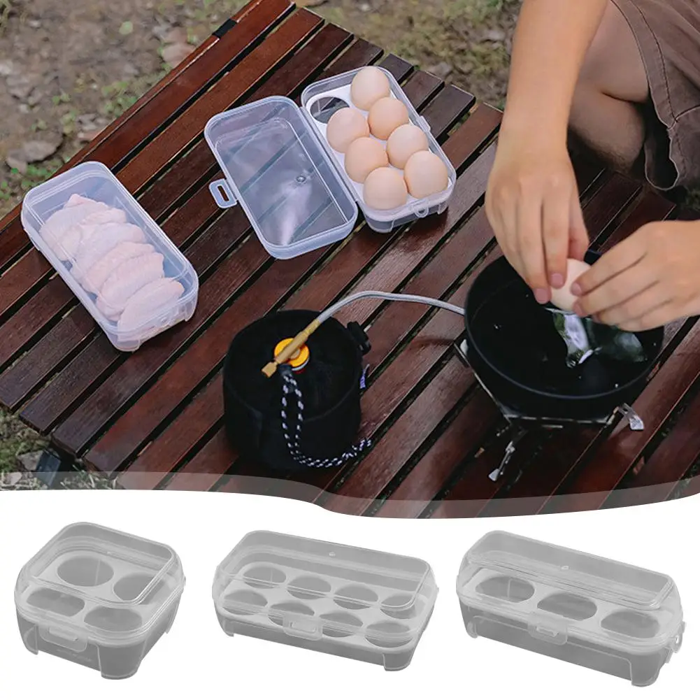 3/8 Grid Plastic Egg Storage Box Egg Container Portable For Outdoor Camping Picnic Eggs Box Case C1B9
3/8 Grid Plastic Egg Storage Box Egg Container Portable For Outdoor Camping Picnic Eggs Box Case C1B9