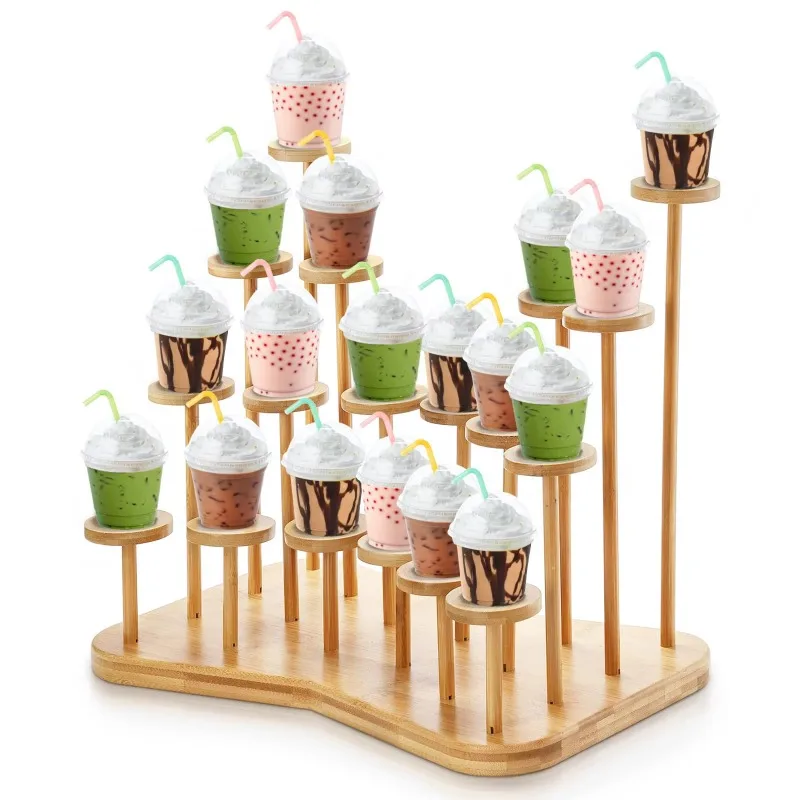 Bamboo Cake Stand for 18 Cupcakes, Dessert Display Stand Cupcake Stand for Dining Table
Bamboo Cake Stand for 18 Cupcakes, Dessert Display Stand Cupcake Stand for Dining Table