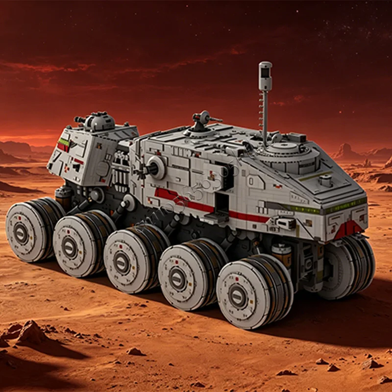 New 27204 Parts MOC Star Battle Giant Transport Combat Tank Model Building Block Brick Creative Assembly Educational Toys Gifts
New 27204 Parts MOC Star Battle Giant Transport Combat Tank Model Building Block Brick Creative Assembly Educational Toys Gifts
