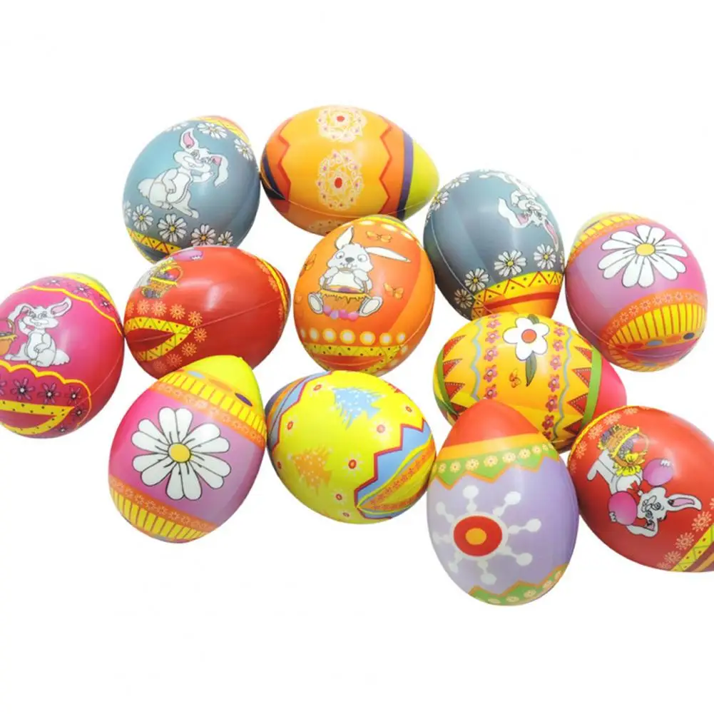Easter-themed Design Toy Easter Egg Shaped Stress Relief Toy Set for Kids 18 Pcs Cartoon Print Squeeze Elastic Fidget Eggs
Easter-themed Design Toy Easter Egg Shaped Stress Relief Toy Set for Kids 18 Pcs Cartoon Print Squeeze Elastic Fidget Eggs