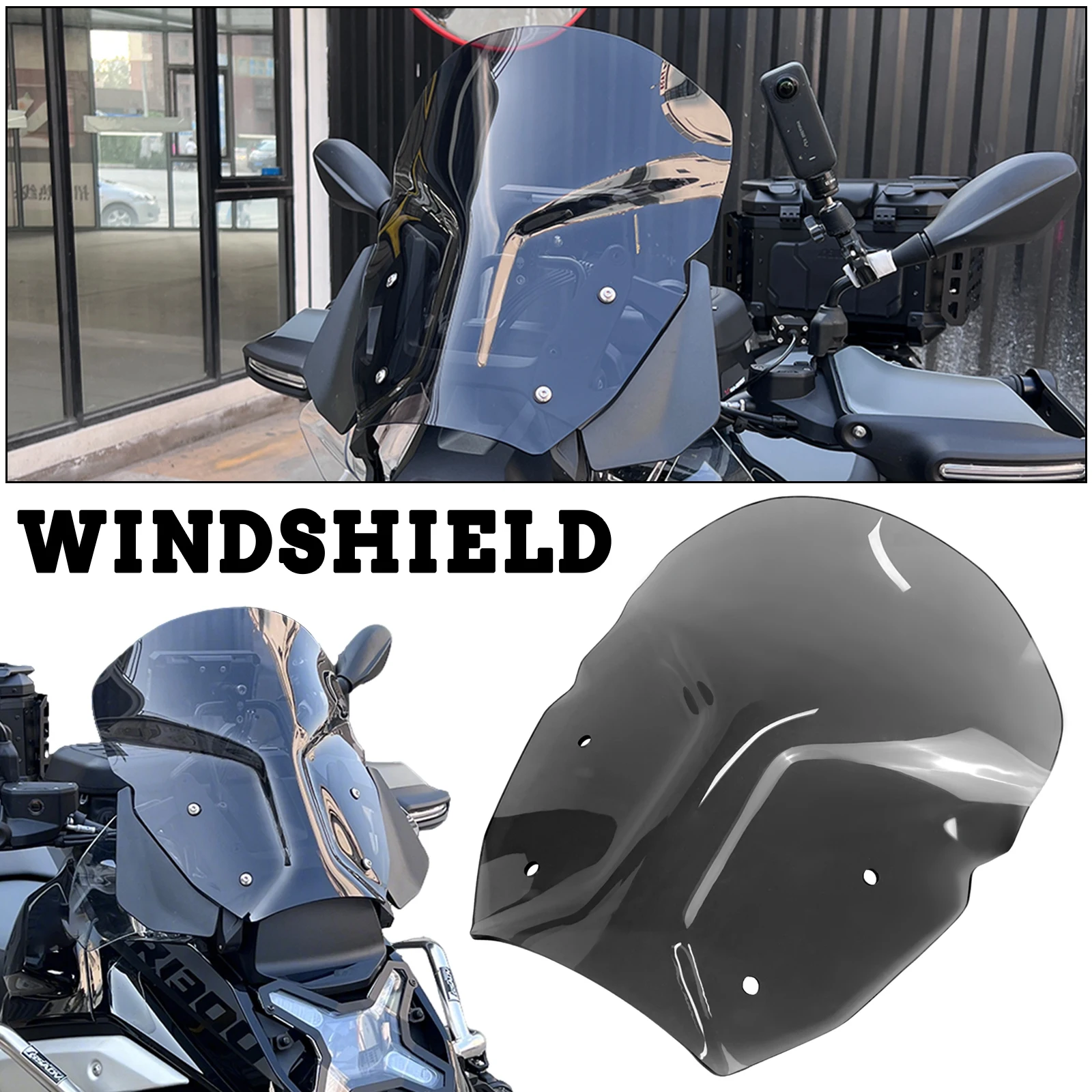 For BMW R1300GS R1300GS ADV Motorcycle Front Windshield Windscreen Wind Deflectors Screen R1300GS Front Spoiler Fairing 2023-25
For BMW R1300GS R1300GS ADV Motorcycle Front Windshield Windscreen Wind Deflectors Screen R1300GS Front Spoiler Fairing 2023-25