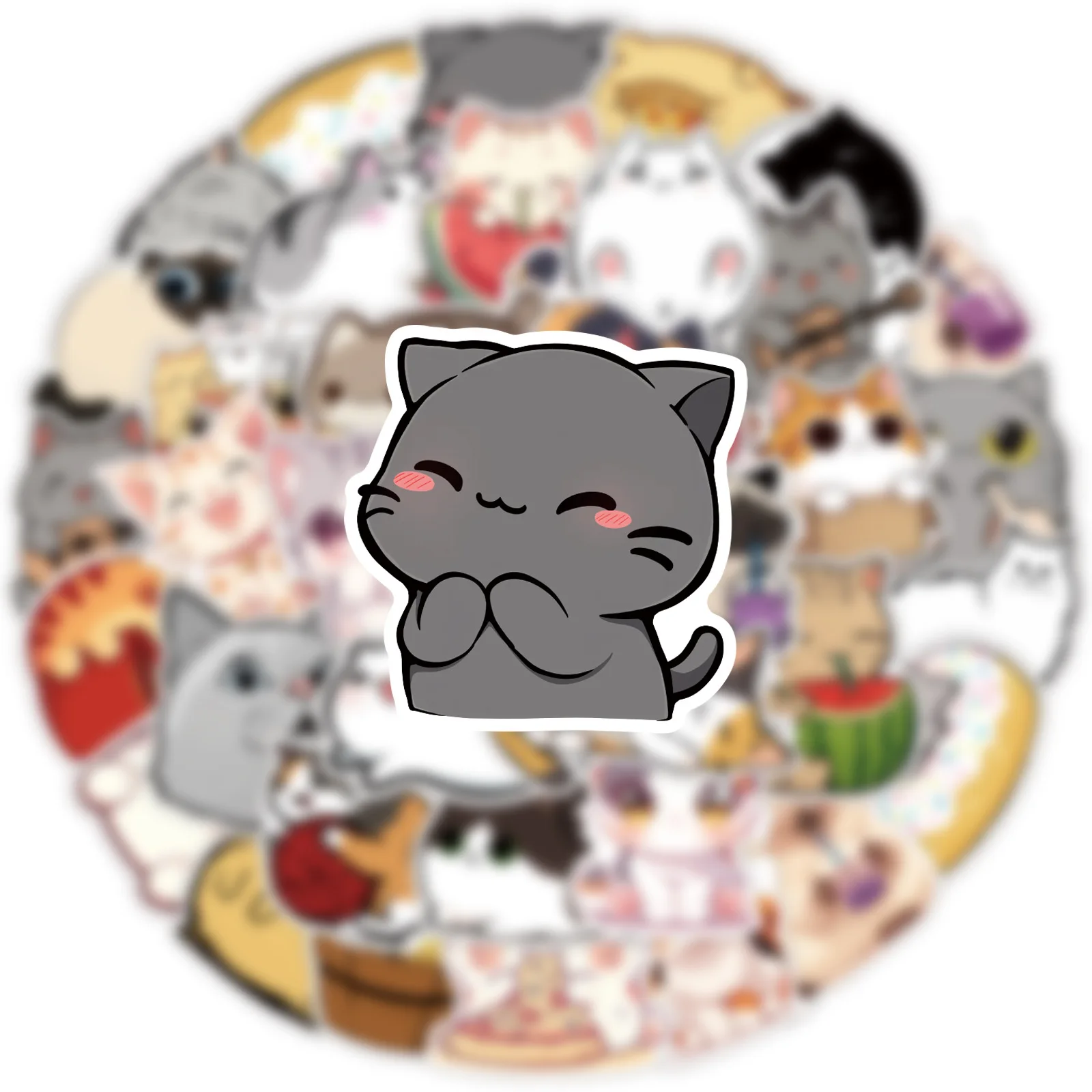 10/50PCS Kawaii Kitten Stickers Cartoon Funny Cat Doodle Creative Waterproof Decal Kids Toy Gift DIY Trolley Case Phone Case
10/50PCS Kawaii Kitten Stickers Cartoon Funny Cat Doodle Creative Waterproof Decal Kids Toy Gift DIY Trolley Case Phone Case