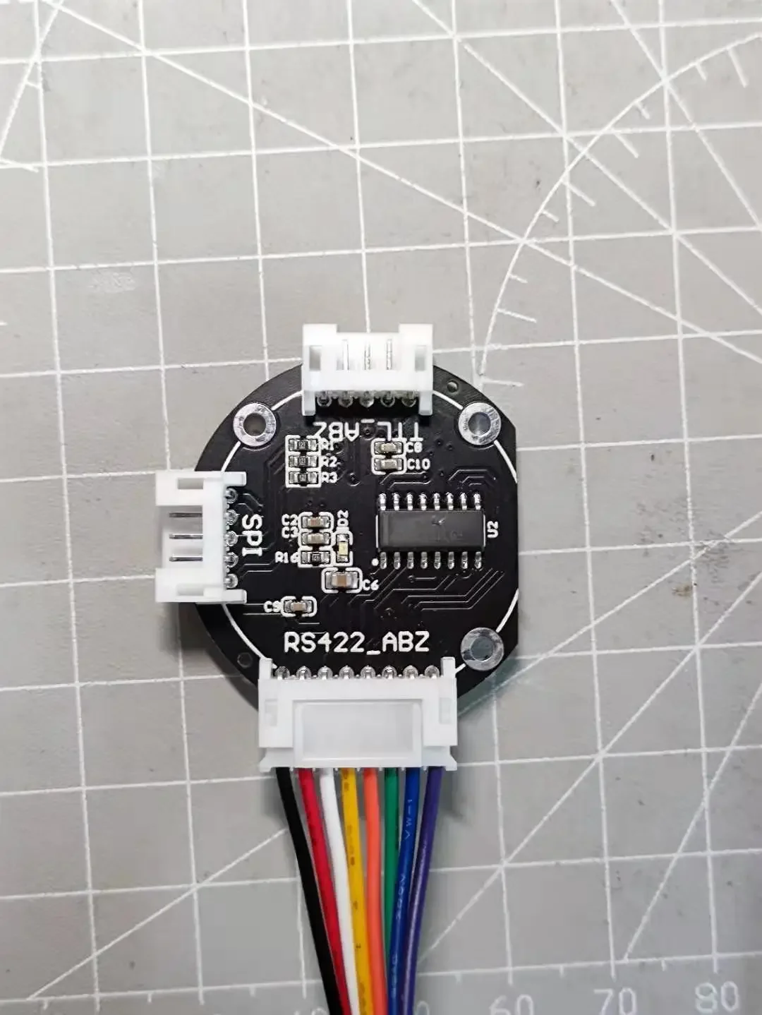 Магнитный энкодер, датчик угла, tle5012b, высокоточный 15-битный, ABZ, SPI, RS422
Магнитный энкодер, датчик угла, tle5012b, высокоточный 15-битный, ABZ, SPI, RS422