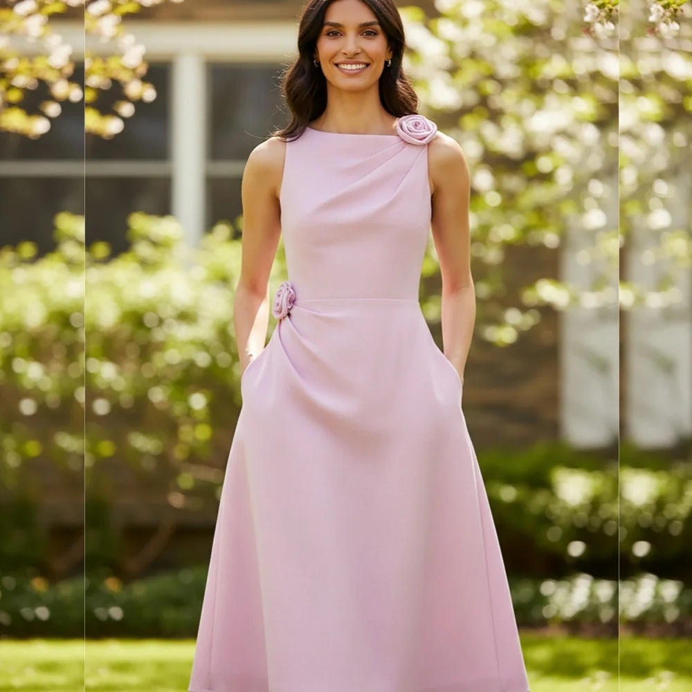 Customized Elegant Formal Evening Dress High Quality Mother Of The Bride Gown A-line Midi Dresses Bespoke Occasion Party Wedding
Customized Elegant Formal Evening Dress High Quality Mother Of The Bride Gown A-line Midi Dresses Bespoke Occasion Party Wedding