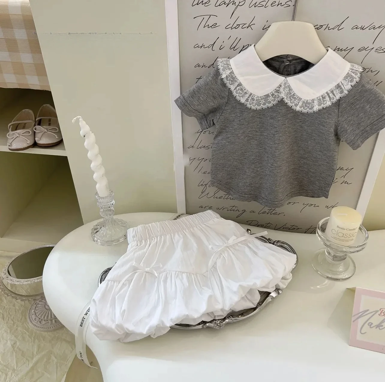 2025 Fashion Girls Baby Summer Clothing Set Gray Tops T Shirts+white Bow Skirts,Kids Children Birthday Casual 2pcs Clothes
2025 Fashion Girls Baby Summer Clothing Set Gray Tops T Shirts+white Bow Skirts,Kids Children Birthday Casual 2pcs Clothes