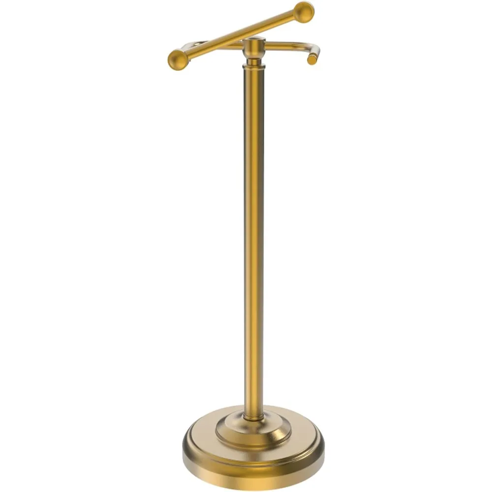 Freestanding Pivoting Toilet Paper Stand in Brushed Brass with Weighted Base and SUS304 Stainless Steel Construction
Freestanding Pivoting Toilet Paper Stand in Brushed Brass with Weighted Base and SUS304 Stainless Steel Construction