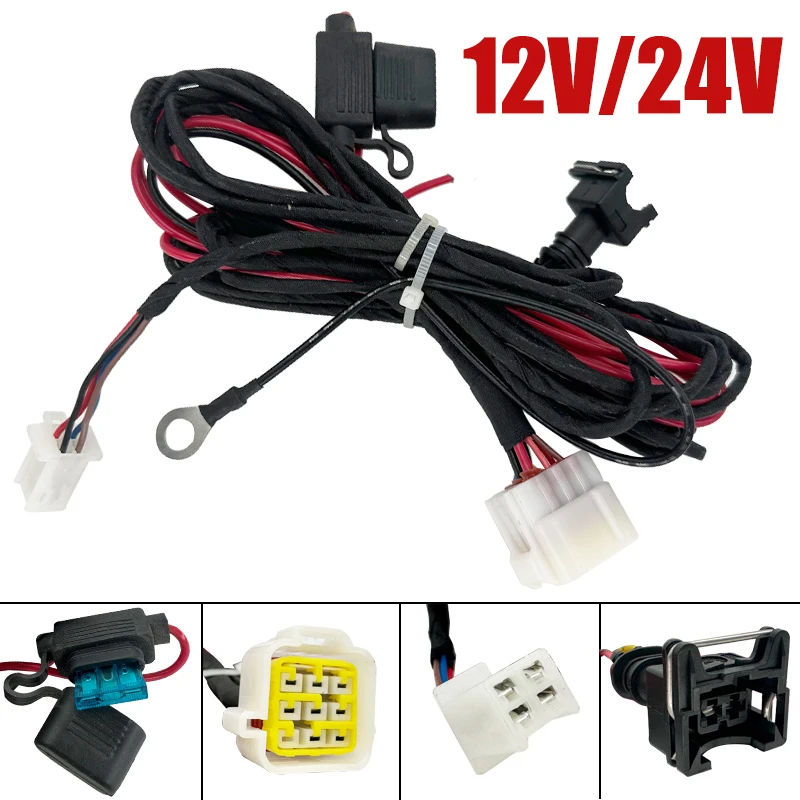 12V 24V Air Diesel Heater Main Wiring Harness Cable Square Adapter For Webasto Eberspacher Diesel Parking Heater 8 Lines 9 Hole
12V 24V Air Diesel Heater Main Wiring Harness Cable Square Adapter For Webasto Eberspacher Diesel Parking Heater 8 Lines 9 Hole