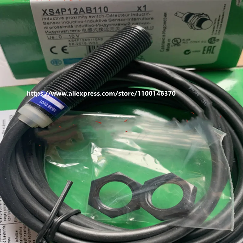2Pcs New High Quality Schneider Analog to proximity switch XS4P12AB120 XS4P12AB110
2Pcs New High Quality Schneider Analog to proximity switch XS4P12AB120 XS4P12AB110