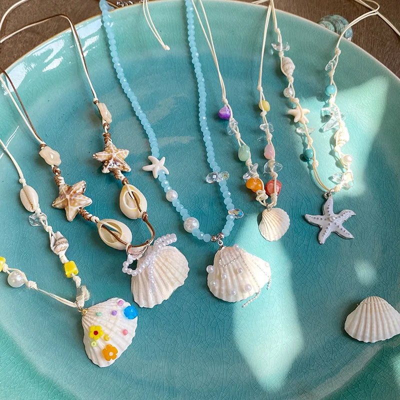 Bohemian Shell Starfish Necklace for Women Girls Handmade Irregular Beads Chain Necklace Ocean Animal Series Chokers Jewelry
Bohemian Shell Starfish Necklace for Women Girls Handmade Irregular Beads Chain Necklace Ocean Animal Series Chokers Jewelry