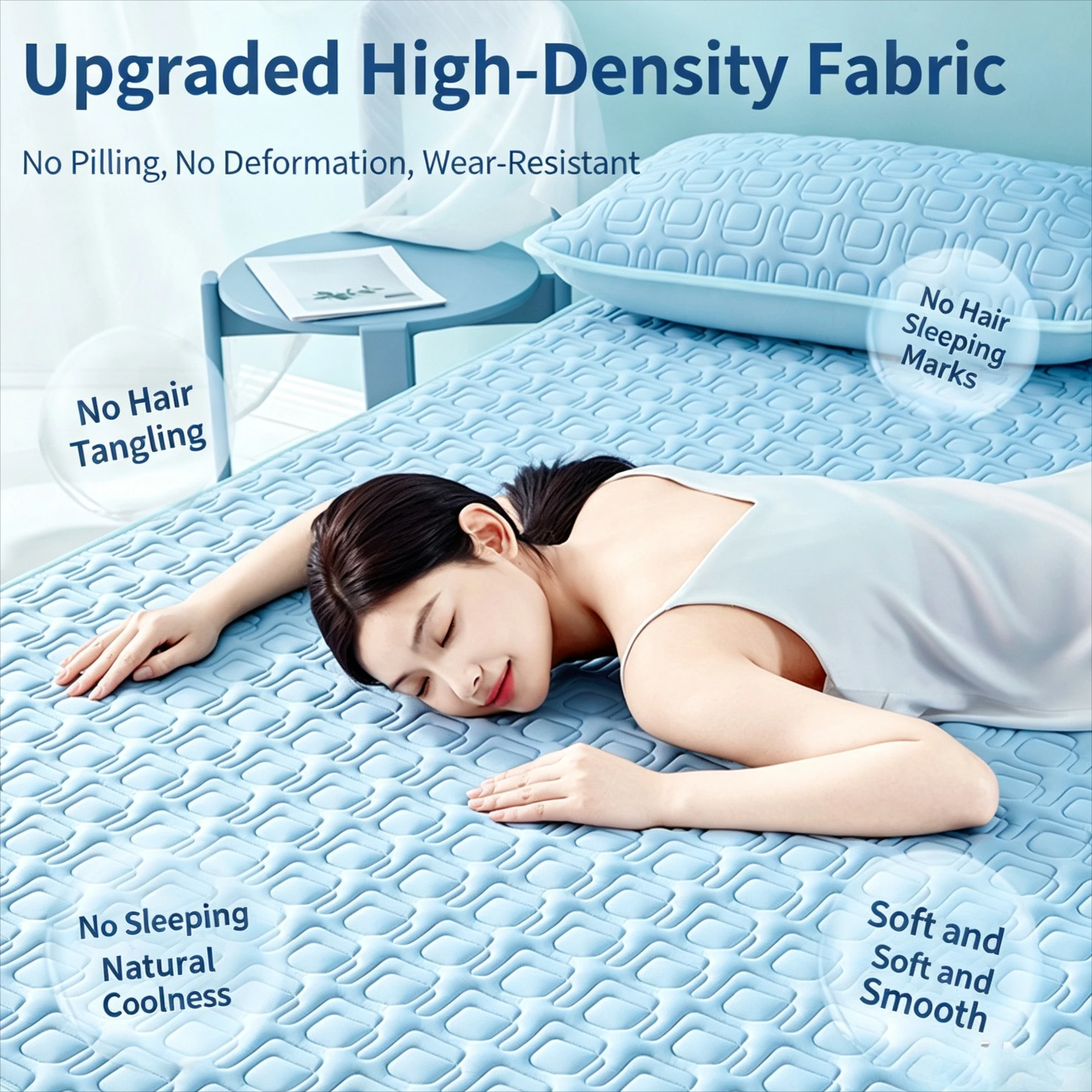 3pcs Natural Latex Thicken Bedding Sets Summer Soft Breathable Cool Feel Ice Silk Bed Sheet Set Mat Pillowcases Home Applies
3pcs Natural Latex Thicken Bedding Sets Summer Soft Breathable Cool Feel Ice Silk Bed Sheet Set Mat Pillowcases Home Applies
