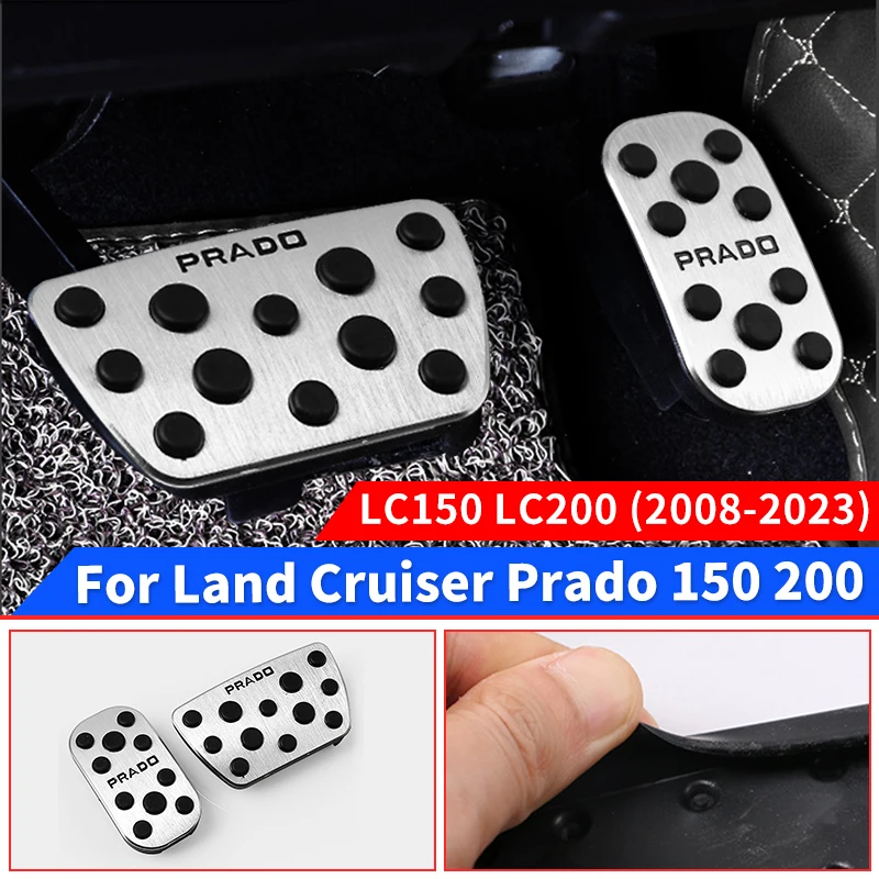 For Toyota Land Cruiser Prado 150 200 Accelerator Brake Non-Slip Pedal LC150 LC200 Non-Slip Mat Interior Decoration Modification
For Toyota Land Cruiser Prado 150 200 Accelerator Brake Non-Slip Pedal LC150 LC200 Non-Slip Mat Interior Decoration Modification