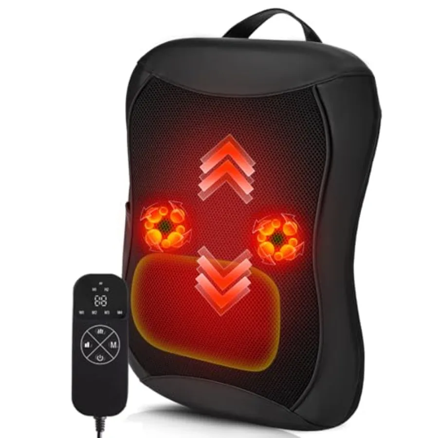 Back Massager Neck and Shoulder with Heat Up and Down Rolling Massage for Pain Relief Deep Tissue Lower Back Massage Electric S
Back Massager Neck and Shoulder with Heat Up and Down Rolling Massage for Pain Relief Deep Tissue Lower Back Massage Electric S