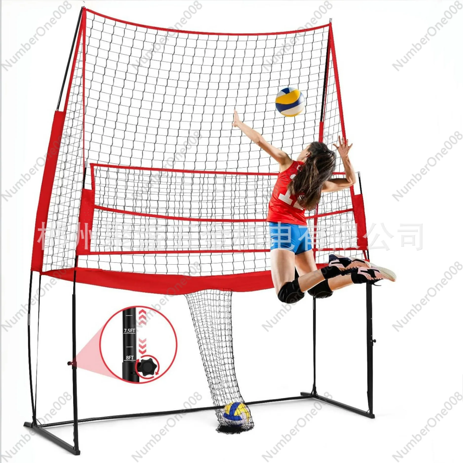 Portable volleyball practice net 11 * 8 feet single training net adjustable height multi-functional volleyball practice net
Portable volleyball practice net 11 * 8 feet single training net adjustable height multi-functional volleyball practice net