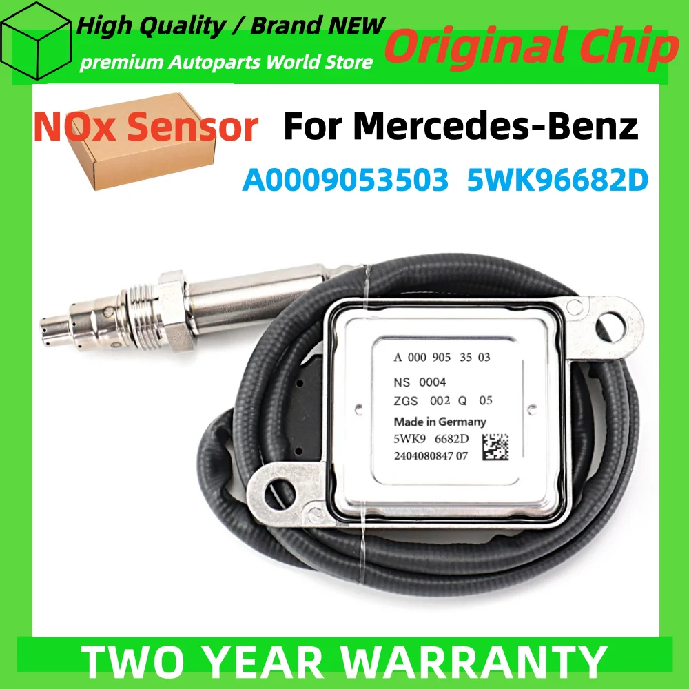 A0009053503 5WK96682D Nox Sensor Nitrogen Oxide Sensor for Mercedes-Benz W164 W166 W205 W212 W221 W251
A0009053503 5WK96682D Nox Sensor Nitrogen Oxide Sensor for Mercedes-Benz W164 W166 W205 W212 W221 W251