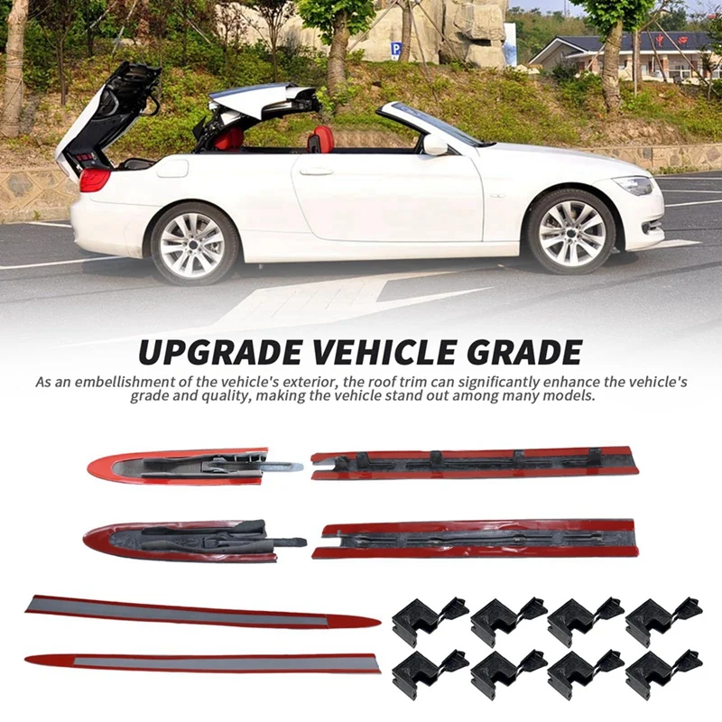 14 Piece Set Roof Active Sunroof Roof Top Hinge Cover For BMW E93 335I M3 M4 F83 2007-2019-A58X
14 Piece Set Roof Active Sunroof Roof Top Hinge Cover For BMW E93 335I M3 M4 F83 2007-2019-A58X