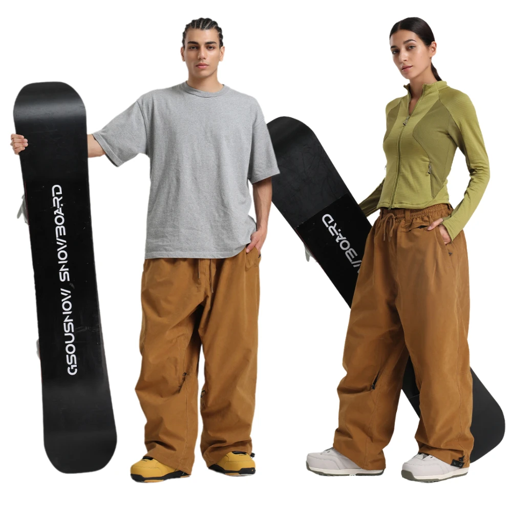 Gsou Snow новые теплые дышащие повседневные зимние штаны свободные ветрозащитные водонепроницаемые горные спортивные уличные походные лыжные брюки для взрослых 
Gsou Snow новые теплые дышащие повседневные зимние штаны свободные ветрозащитные водонепроницаемые горные спортивные уличные походные лыжные брюки для взрослых