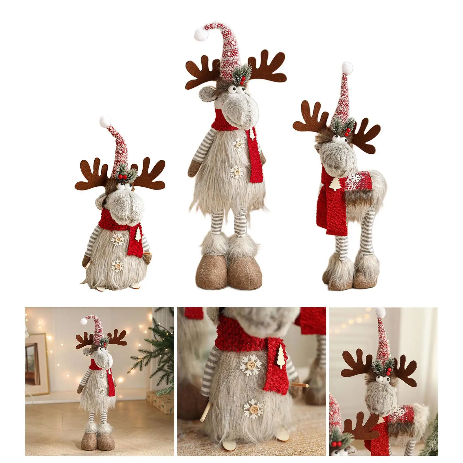 Reindeer Statue Decoration Collectible Crafts Artwork Christmas Sculpture Ornament for Fireplace Desk Bedroom Cabinet Bookshelf
Reindeer Statue Decoration Collectible Crafts Artwork Christmas Sculpture Ornament for Fireplace Desk Bedroom Cabinet Bookshelf
