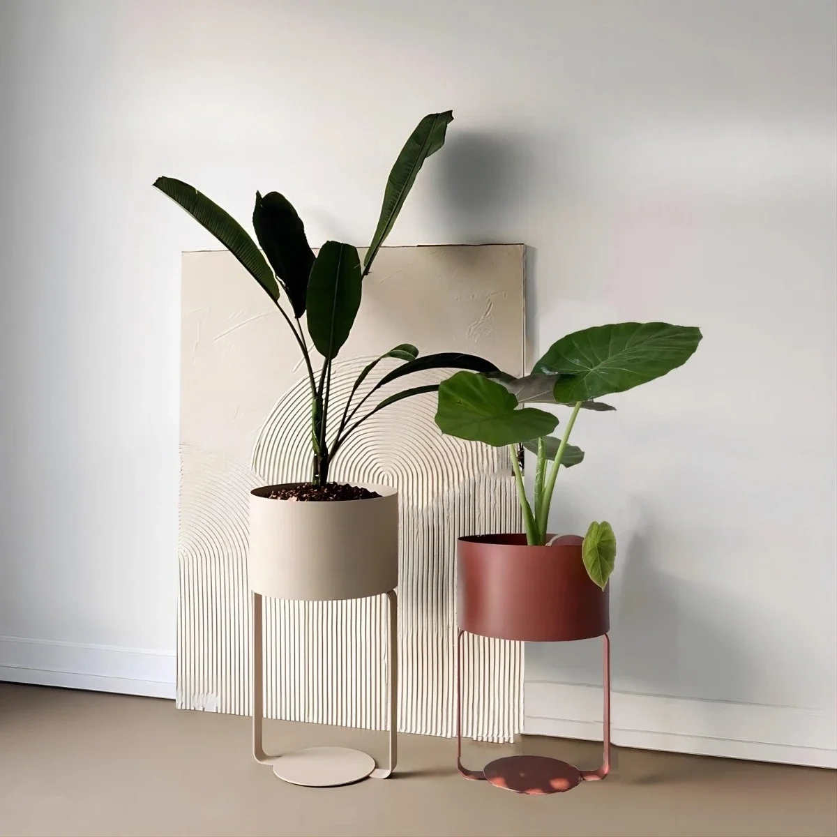 Floor-to-ceiling flower stand, balcony, living room, outdoor small flower pot, Nordic new simple high-end turtle bamboo 
Floor-to-ceiling flower stand, balcony, living room, outdoor small flower pot, Nordic new simple high-end turtle bamboo
