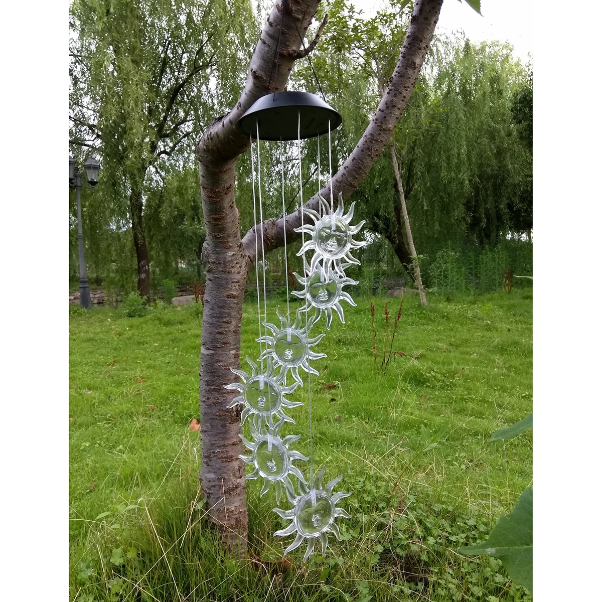 Sunflower Wind Chime Light Chimes Spinner Solar Hanging Lights Lamp Chandelier Mobile
Sunflower Wind Chime Light Chimes Spinner Solar Hanging Lights Lamp Chandelier Mobile