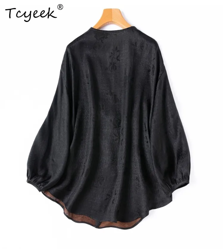Tcyeek 100% Mulberry Silk Coat,Cardigan Women Thin Sunproof Tops Loose Lantern Sleeves Shawl Blouses,Cover Up 2025 New D55620J
Tcyeek 100% Mulberry Silk Coat,Cardigan Women Thin Sunproof Tops Loose Lantern Sleeves Shawl Blouses,Cover Up 2025 New D55620J