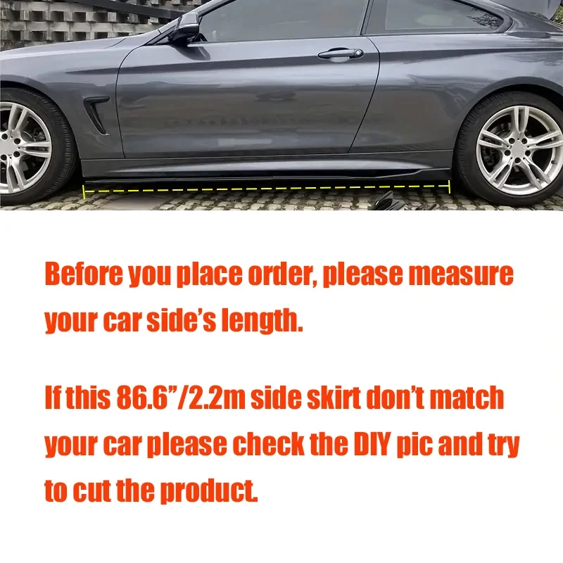 MK4 MK5 6R MK6 MK7 Side Skirt Extension Rocker Panel Tuning Spoiler Accessories
MK4 MK5 6R MK6 MK7 Side Skirt Extension Rocker Panel Tuning Spoiler Accessories