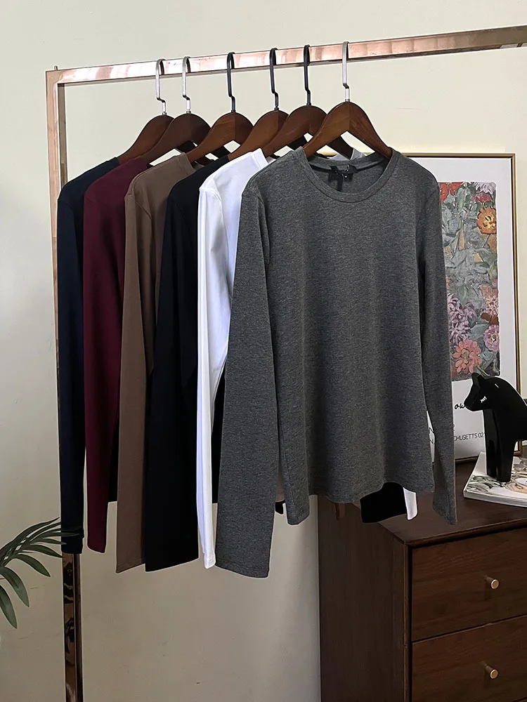 BetZou Long Sve Футболка женская Slim Fit Универсальная можно носить в качестве базового слоя или верхней одежды для обычных сезонов Хлопок M...
BetZou Long Sve Футболка женская Slim Fit Универсальная можно носить в качестве базового слоя или верхней одежды для обычных сезонов Хлопок M...