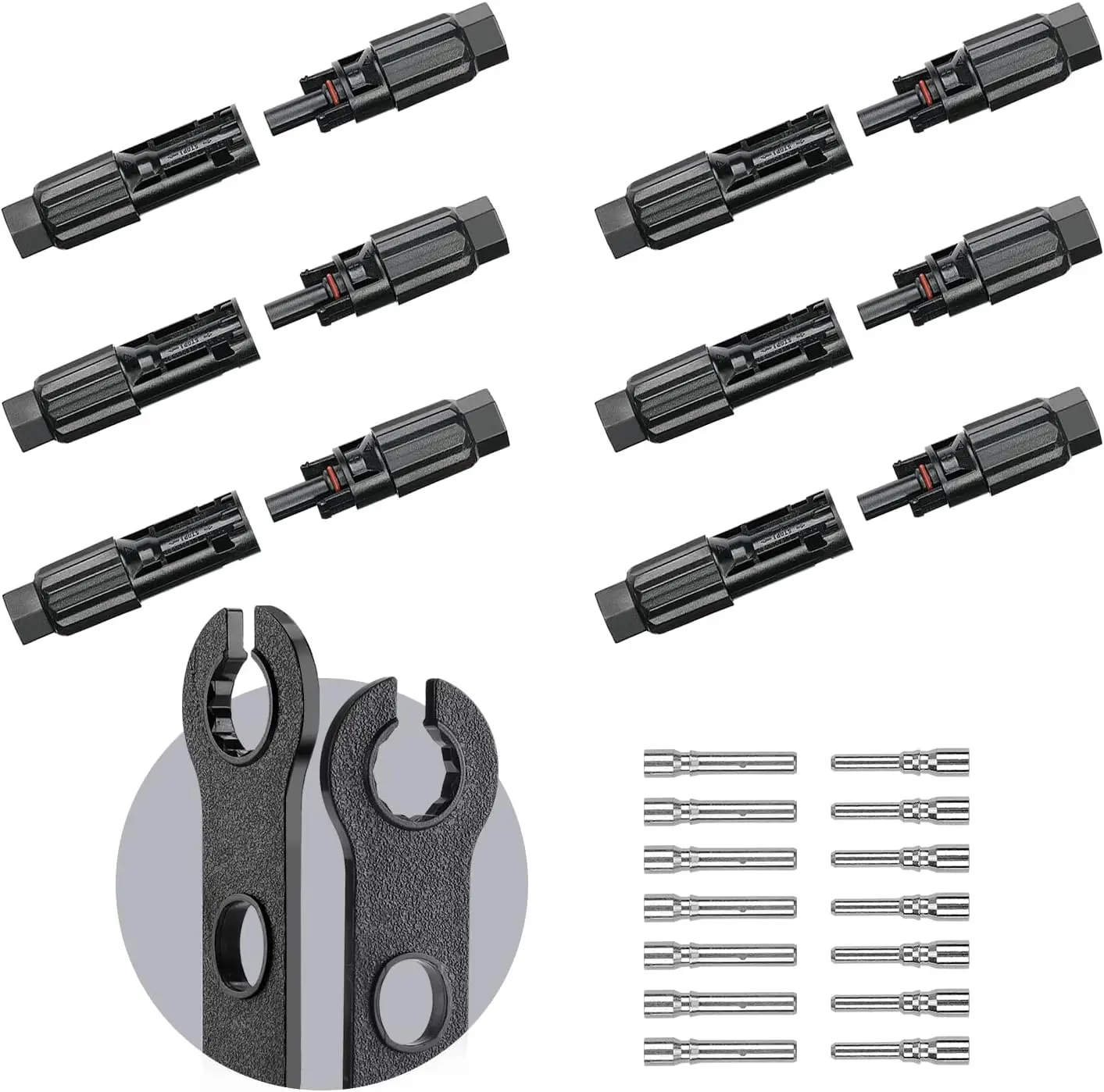 Male and Female Photovoltaic IP68 Waterproof Solar PV Energy Connector for PV Solar System
Male and Female Photovoltaic IP68 Waterproof Solar PV Energy Connector for PV Solar System