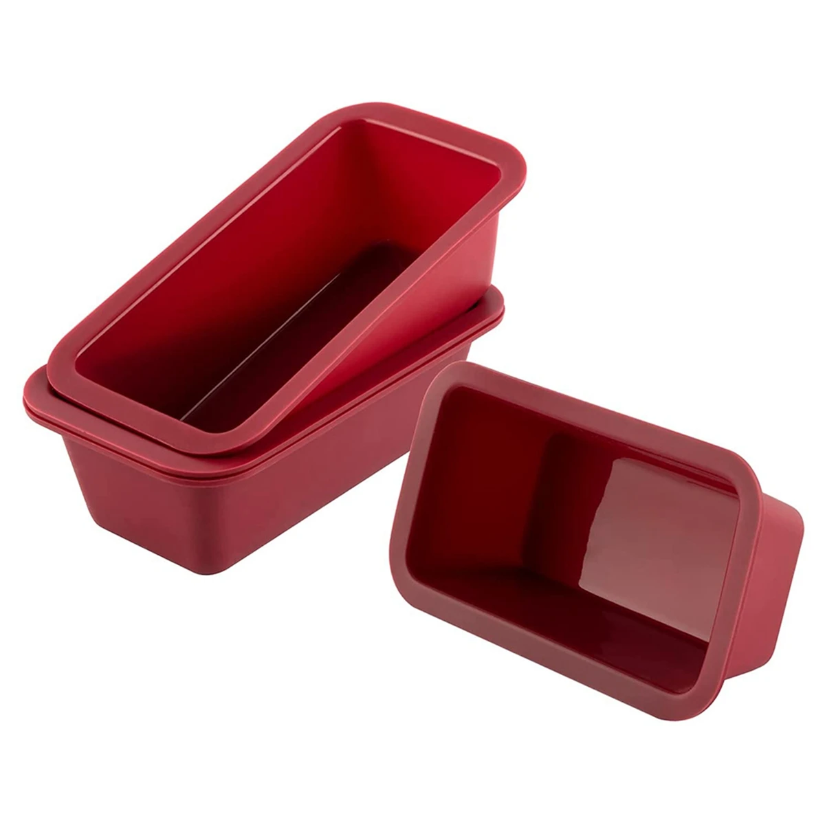 Silicone Mini Bread Pan 4 Piece Set Non-Stick Easy Release Rectangular Silicone Mini Cake Pan Suitable for Baking Bread
Silicone Mini Bread Pan 4 Piece Set Non-Stick Easy Release Rectangular Silicone Mini Cake Pan Suitable for Baking Bread