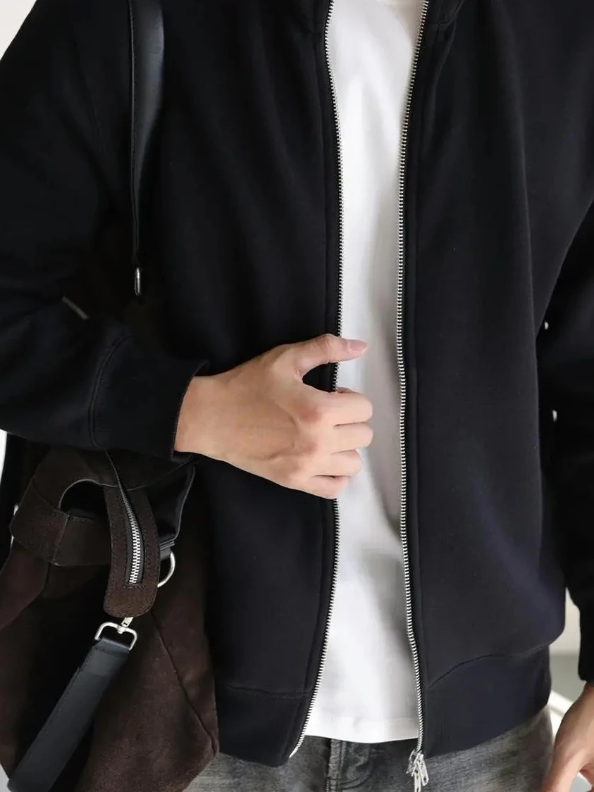 Fall Zipper Men's Sweatirt Jaet Casual Versatile Simple Sle Sportswear High End Faion Upper Apparel Polyester Fiber
Fall Zipper Men's Sweatirt Jaet Casual Versatile Simple Sle Sportswear High End Faion Upper Apparel Polyester Fiber