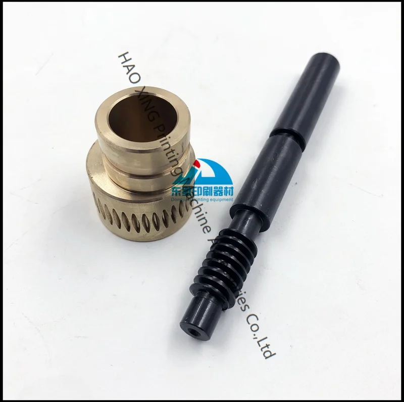 Offset Printing Machinery Spare Parts Worm Gear Screw Shaft for Man Roland Printing Machinery Spare Parts Worm and Gear
Offset Printing Machinery Spare Parts Worm Gear Screw Shaft for Man Roland Printing Machinery Spare Parts Worm and Gear