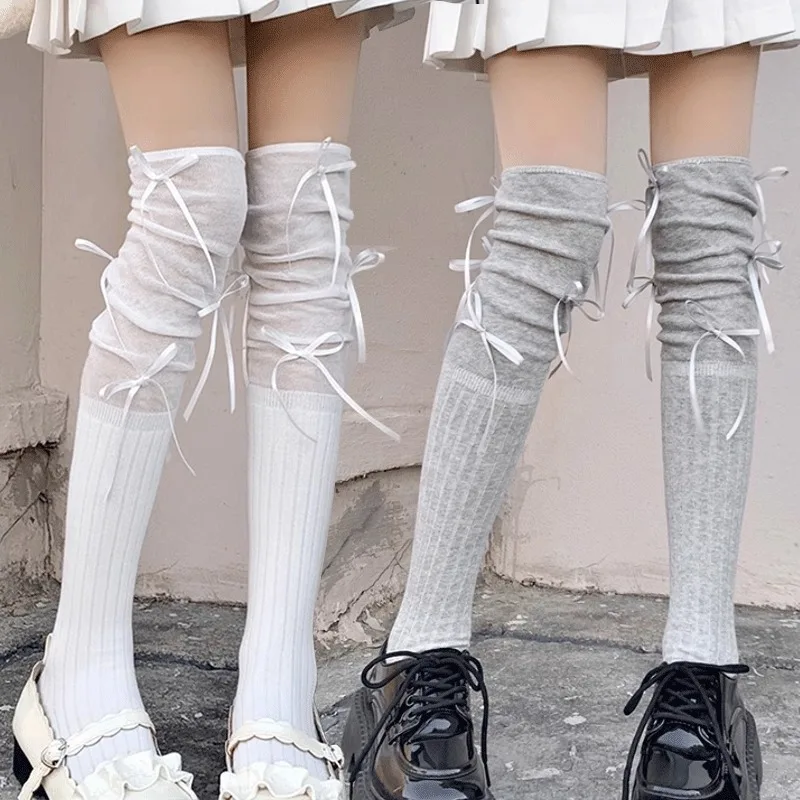 Lolita Long Socks Stockings Women JK Sweet Girls Kawaii Knee High Socks Ballet Style Bandage Bowknot Thigh High Socks Stockings
Lolita Long Socks Stockings Women JK Sweet Girls Kawaii Knee High Socks Ballet Style Bandage Bowknot Thigh High Socks Stockings