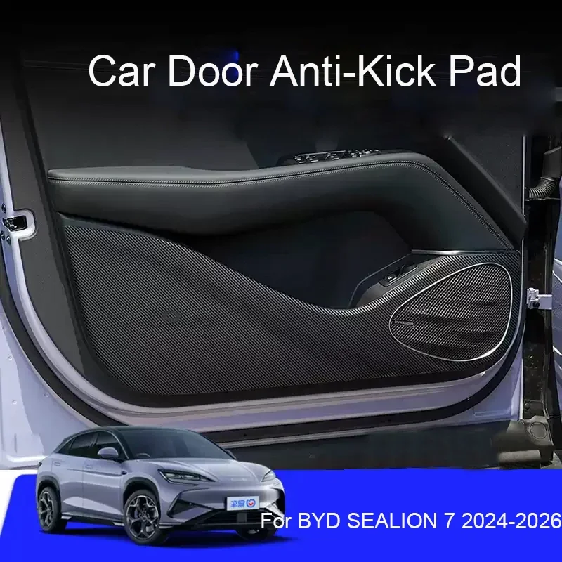 Car B-Pillar Door Trunk Protect Sill Pad For BYD SEALION 7 EV 2024-2026 PU Leather Anti-Kicks Mat Scratch Resistant Accessory
Car B-Pillar Door Trunk Protect Sill Pad For BYD SEALION 7 EV 2024-2026 PU Leather Anti-Kicks Mat Scratch Resistant Accessory
