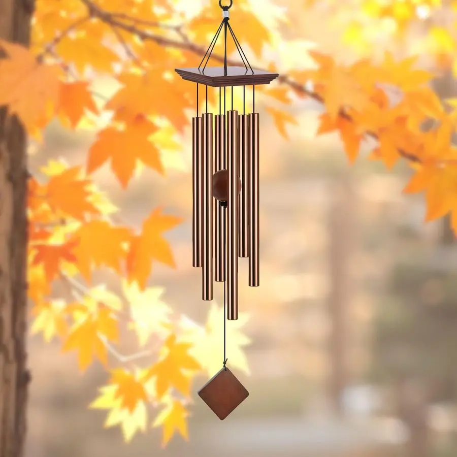 Ветряные колокольчики Deep Tone Large для улицы, на распродаже, в память о близких, для декора веранды, сада, двора, патио, Sympa
Ветряные колокольчики Deep Tone Large для улицы, на распродаже, в память о близких, для декора веранды, сада, двора, патио, Sympa