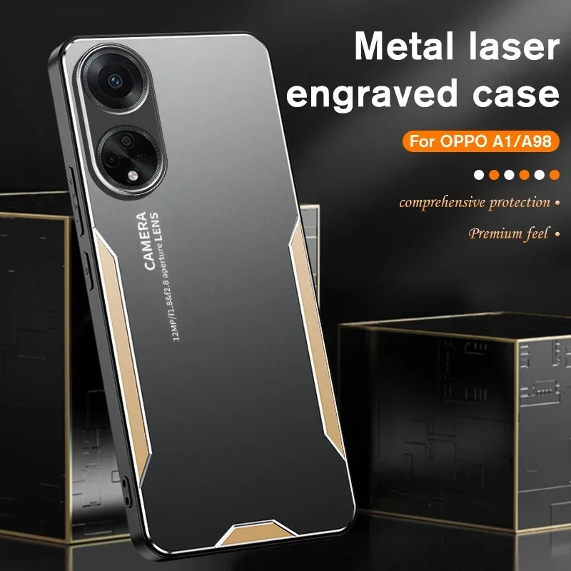 New Aluminum Alloy Back Cover For Oppo A79 A98 A58 A78 A77 A57 A36 A96 Find X7 Ultra X6 X5 X4 X3 Pro 4g 5g Tpu Soft Edge Case Fu
New Aluminum Alloy Back Cover For Oppo A79 A98 A58 A78 A77 A57 A36 A96 Find X7 Ultra X6 X5 X4 X3 Pro 4g 5g Tpu Soft Edge Case Fu